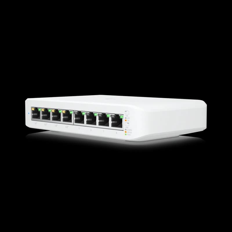 Switch Lite 8 PoE（USW-Lite-8-POE (52W)）の製品画像