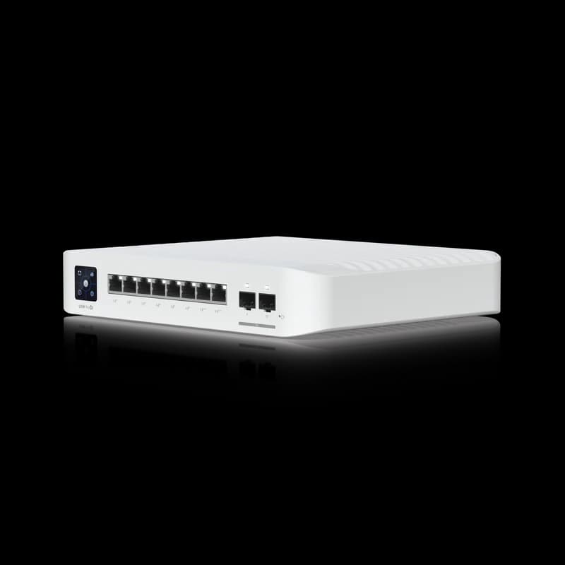 Switch Pro 8 PoE（USW-Pro-8-PoE (120W)）の製品画像